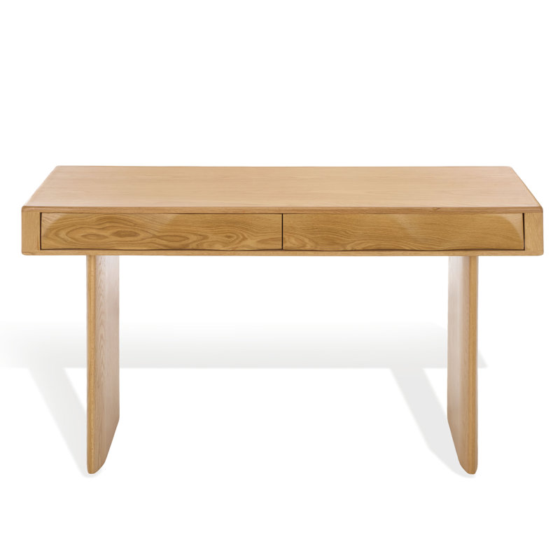 Bureau en bois 2 tiroirs Nikoletta