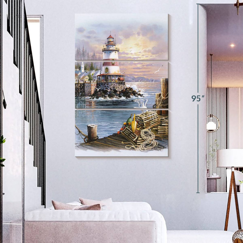 Phare du printemps Aletra III, H 23 po x l 14 po