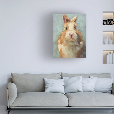 «Andrea Lavery Hoppy Bunny», art sur toile