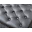 Banc capitonné en tissu avec garniture cloutée-1406920785