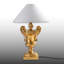 Lampe de chevet Golden Fabric Cap-1116076294