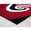 Tapis abstrait rouge / noir / blanc Collingwood-774699518