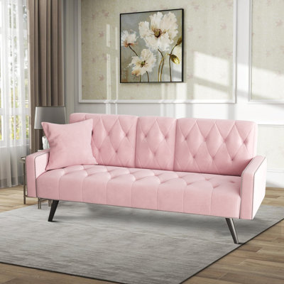 Mansoora 72.41"" Upholstered Sleeper Sofa -  Corrigan StudioÂ®, E54D9036C5D646329CC194CACACF7464