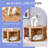 Hexagonal MDF coffee table, characteristic pattern stickers-169381591