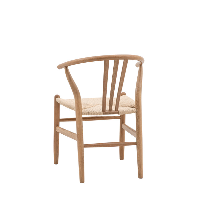 Pratt Solid Wood Dining Chair, Light Brown