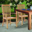 Ciel Outdoor Teak Dining Armchair
