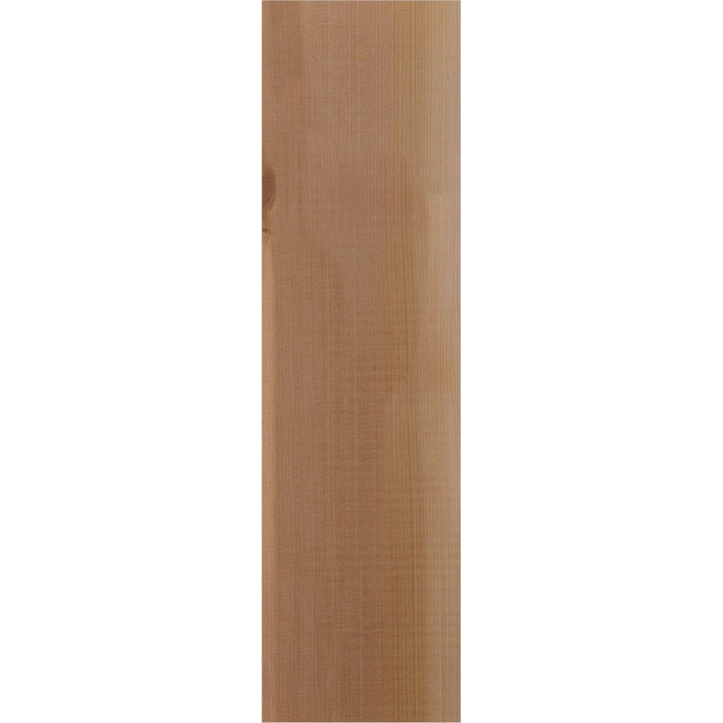 Yorkshire Yorktown avec plaque arrière, H 20 po x l 5,5 po x P 12 po, Cèdre rouge, Lisse
