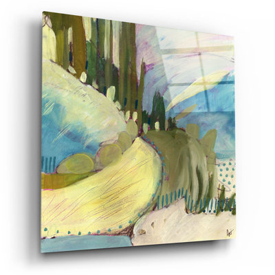 «Explore No 8» par Ann Thompson, art mural en verre acrylique