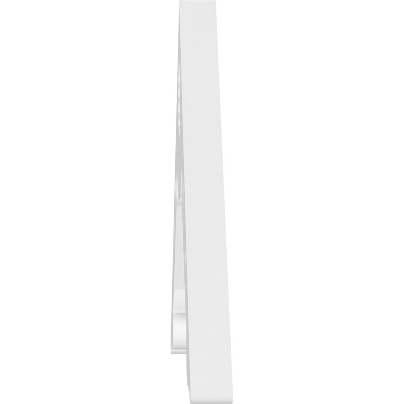 Cena Architectural Grade PVC Gable, 10" H x 48" W x 1" D, 5/12