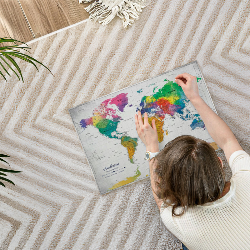 Épinglettes personnalisées Family II World Altaira, H 16 po x l 24 po, Oui