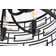 Sybil 5 - Light Dimmable Drum Chandelier