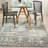 Springmont Polyester Gray/Charcoal Area Rug-922684878