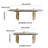 Andrik 9 - Piece Dining Set with 94.5'' Extendable Sintered Stone Table and 8 Dining Chairs for 8-10-458207048