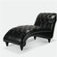 Chaise longue sans accoudoirs touffetée