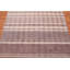 Tapis unique en laine gris / beige 5 pi x 7 pi Merri