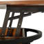 Lift Top Four Leg Coffee Table with Storage-1487203358