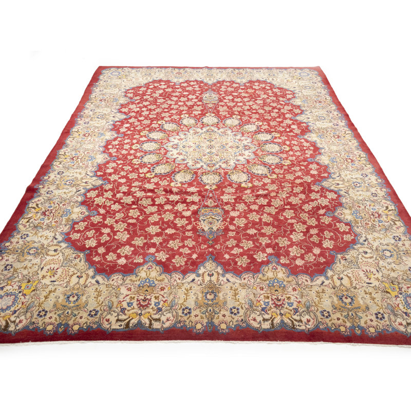 Red Traditional 11X14 Handmade Oriental Area Rug
