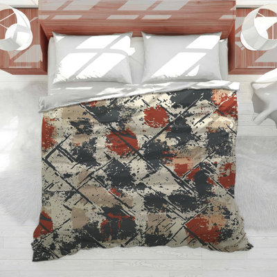 Rustic Pattern Bedding Abstract Comforter Rustic