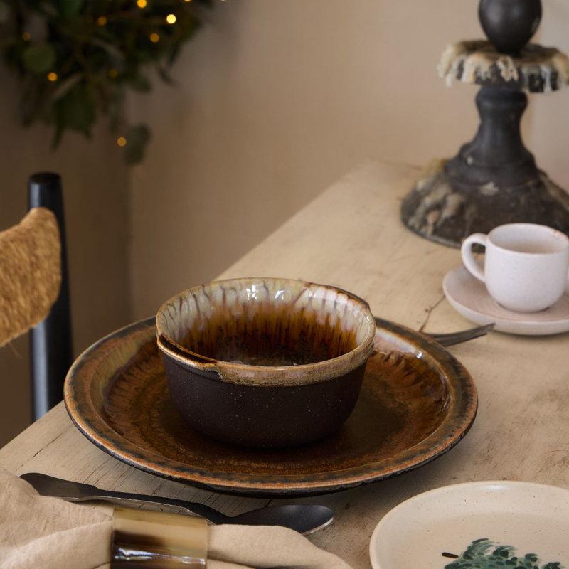 Poterie Fine Stoneware Soup Bowl