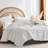 7 Pieces Comforter Set, Tufted Boho Bed In A Bag Comforter And Sheet Set, All Season Soft Microfiber Complete Bedding Set-112094428-112094430