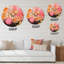 Horloge murale géométrique moderne Escape To Serenity-93394265