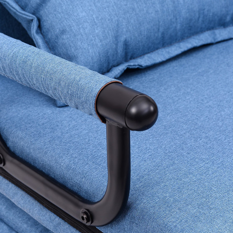 Folding 1 Seater Futon Chair