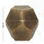 Table d'appoint hexagonale