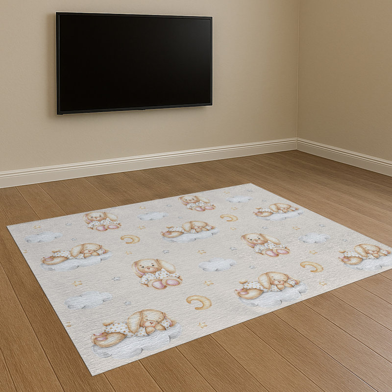 Geometric Shapes Area Rug, Rectangle 140 x 200 cm