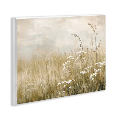 Plaque murale Baby's Breath in Meadow, design par Petal Prints Design