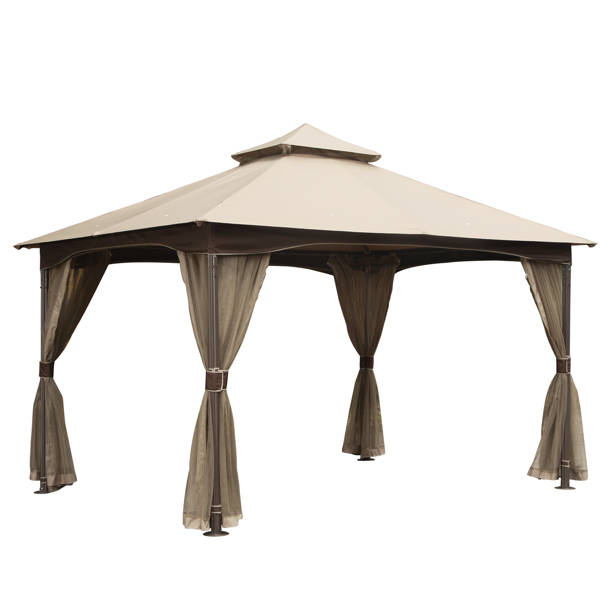 domi outdoor living Universal Winter Cover for Hardtop Gazebos 12x14 ...