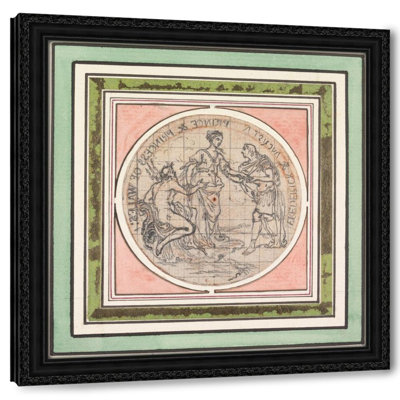Design for a Medal; Frederick and Augusta, Prince and Princess of Wales