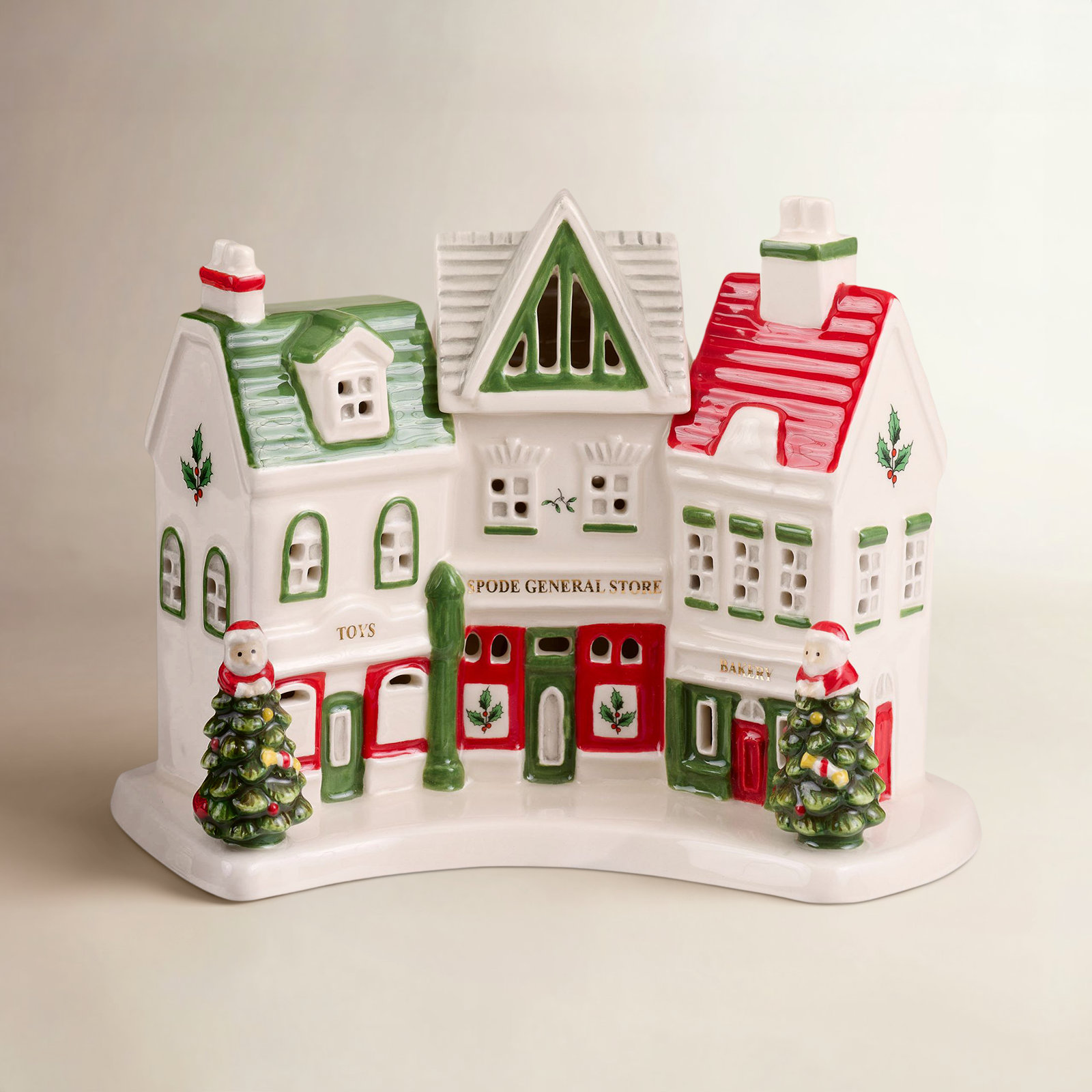 Spode Christmas Tree Village Led Shoppes