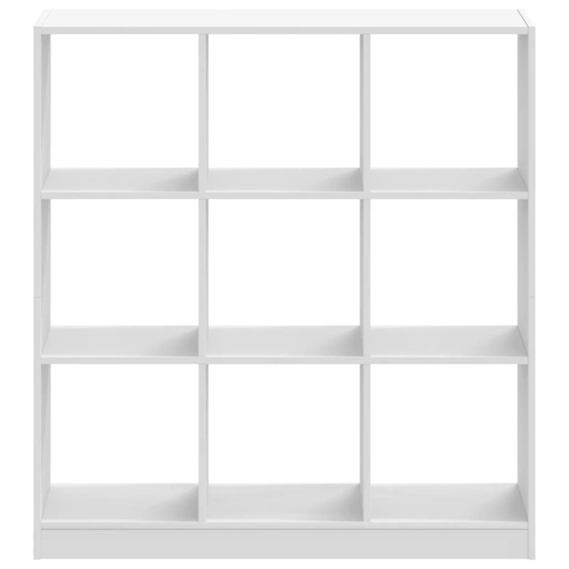 Aydrien 108cm H x 102cm W Bookcase, White