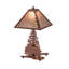 Rustic Lodge Table Lamp