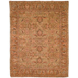 Couture Hand-Knotted Light Green/Gold Area Rug