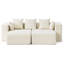 Canapé modulaire Boneless Cloud dans deux boîtes, canapé modulaire compressé avec assise profonde-356200372