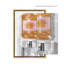 Parisian Orange Champagne Diamond Dust Shimmer Fashion and Glam Framed Canvas by Oliver Gal-1262680679