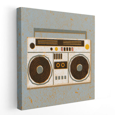 Bygone Beats III - reproduction d'art sur toile