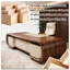 Bureau de direction rectangulaire haut de gamme en bois massif de style chinois 110,24 "-847826541