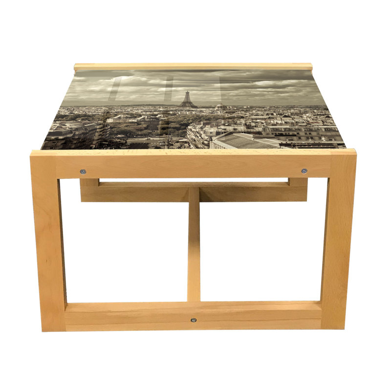 Jaheem Trestle Coffee Table, 40cm H x 46.5cm W x 62cm D