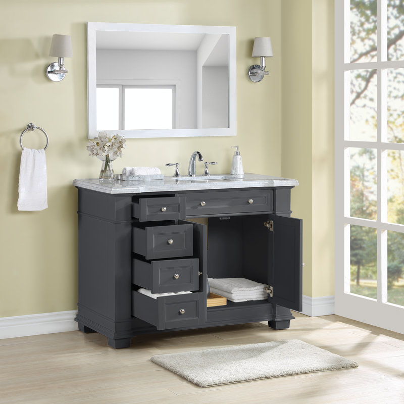 48 in. Handmade Single Vanity, Gray