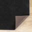 Tapis de couloir ou de cuisine avec envers en caoutchouc, noir-1698378232