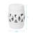 Glazed Ceramic Drum Stool - Indoor/Outdoor Side Table - Accent Garden Stool