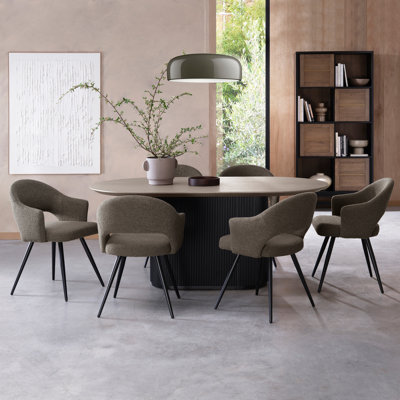 Anthuan Oval Dining Table