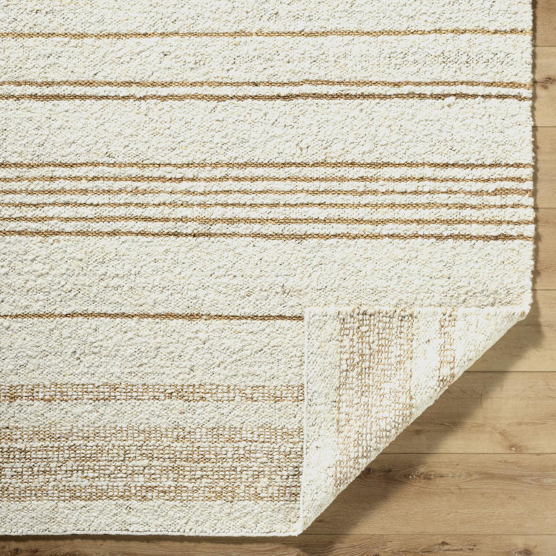 Ayser Hand Woven Area Rug, Rectangle 5' x 7'6"
