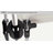 4-in-1 Bedside Commode Shower Wheelchair for Seniors and Disabled - Commode Chair with 4 Lockable Wheels, Detachable Bucket, Padded Seat and Armrests, Flip-Up Footrest, White-131132567