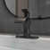 Waterfall Single Hole Single-Handle Low-Arc Bathroom Faucet With Pop-Up Drain Assembly