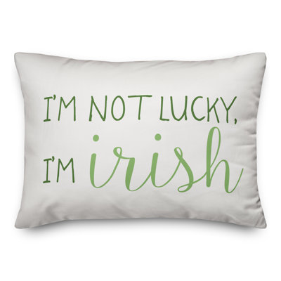 Coussin Patty I'm Not Lucky I'm Irish