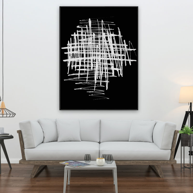 Contrast Print On Canvas