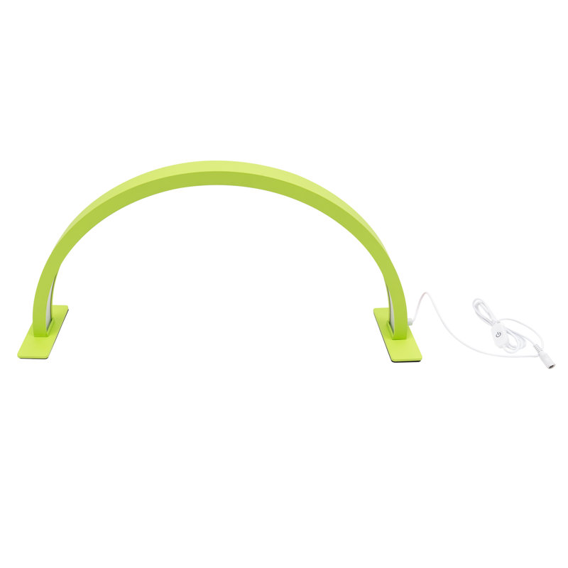 Lumière DEL à demi-lune avec luminosité réglable 3000K-6000K, Blanc